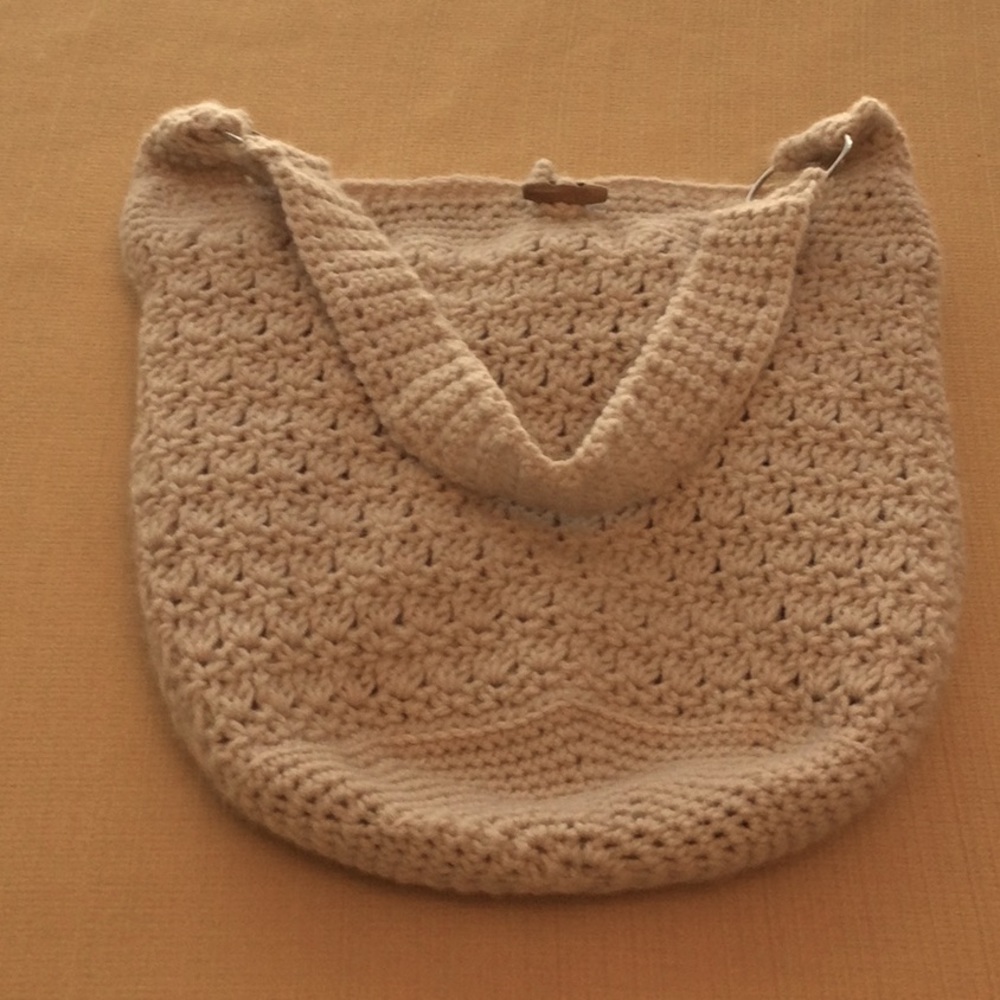 Hand Crocheted Shoulder Bag
